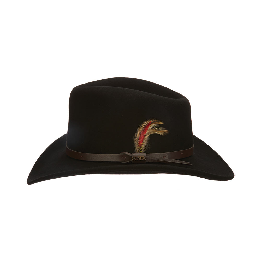 Dakota Fedora-BLACK[Fast shipping and box packing]
