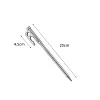 Stainless Steel Thickened Ground Spikes Bulk outdoor Extended Multi-Purpose Camping Spikes