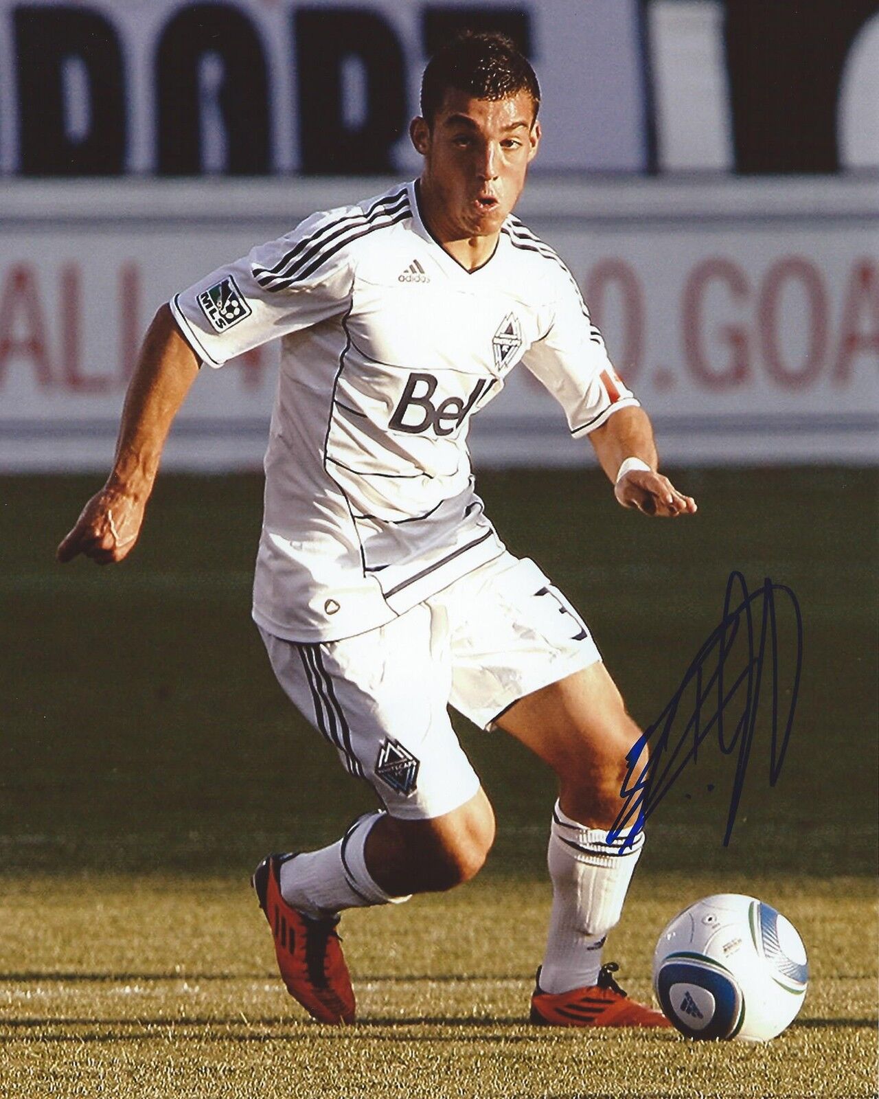 Russell Teibert Signed 8×10 Photo Poster painting Vancouver Whitecaps FC Soccer Autographed COA