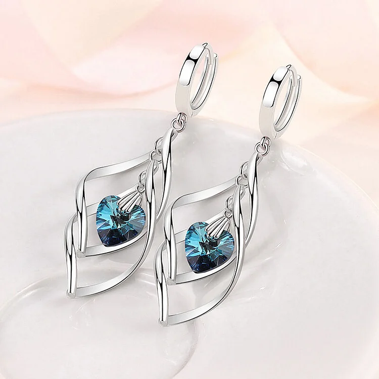 Heart Of The Ocean Earrings