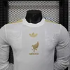 Joyfball 2025 Player Version Mexico National White Long sleeved Football Shirt 1:1 Thai Quality（The player version jersey is a bit tight, please pay attention to the size selection）
