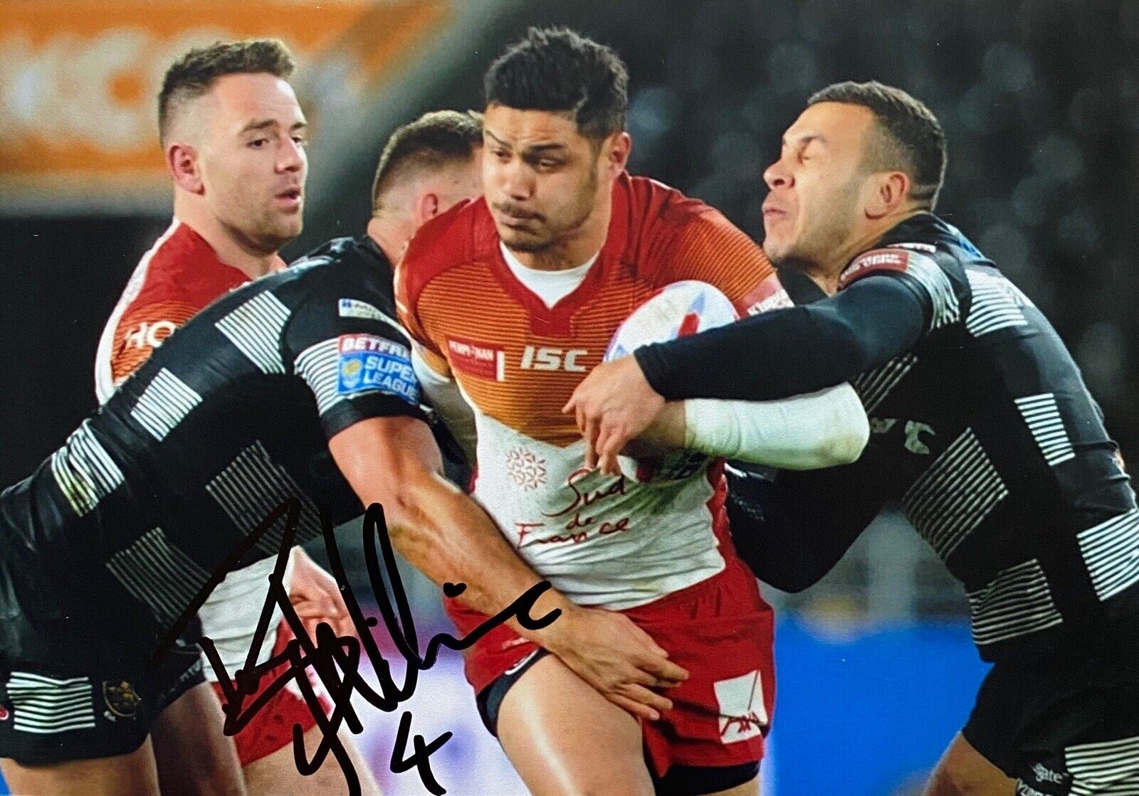 Brayden Wiliame Genuine Hand Signed 6X4 Photo Poster painting - Catalans Dragons 2