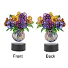 Acrylic Double Sided Butterfly Vase Diamond Painting LED Night Light Kit
