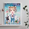 Girl-Full Round Diamond Painting 30*40CM
