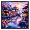Cross Stitch - 11CT Full Stamped - Pavilion(50*50cm)、[Everydayedeals]