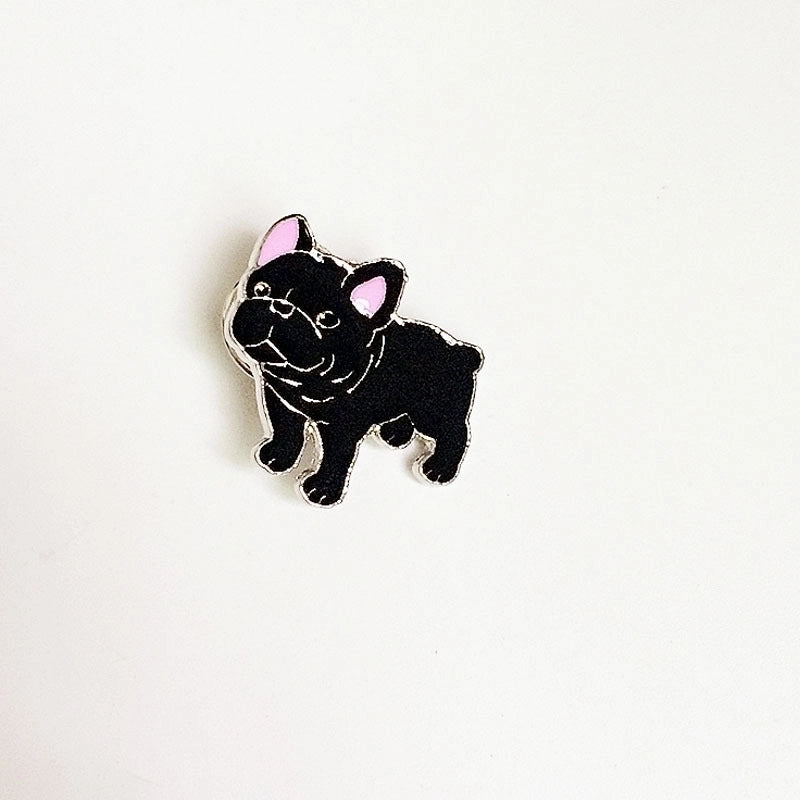 Cute Minimalist Pin Animal Dog Alloy Enamel Unisex Brooches