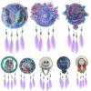 (Multistyle) Capteur De Lumière De Rêve Carillons De Vent Diy Diamant Peinture Artisanat Kit Pendentif