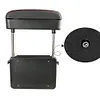Car Armrest Box Elbow Support Adjustable Height Center Console Storage Organizer