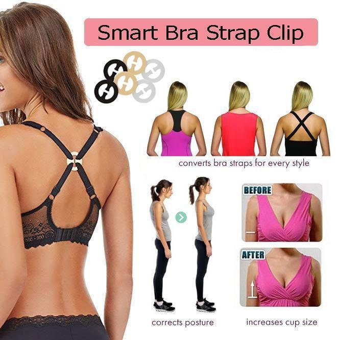 Smart Bra Strap Clip (Set of 6)