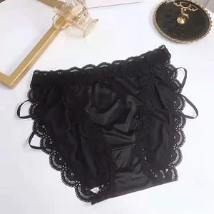 Men's Satin Super Stretch Hollow Lace Panties