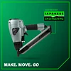 Metabo HPT Strap-Tite Fastening System Strip Nailer, Pro-preferred Pneumatic Power Nailers, Metal Connector Tool for Fastening Metal Connectors to Wood, 36&deg; Magazine, 1-1/2? Connector Nails, NR38AK