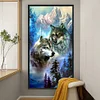 Wolf -11CT Stamped Cross Stitch Kit(40*70cm)