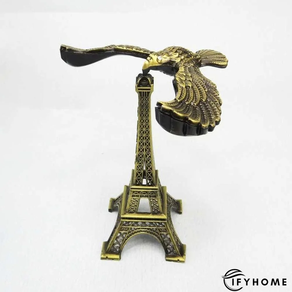 Balanced Eagle With Eiffel Tower Ornament | IFYHOME