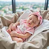 17'' Handmade Lifelike Reborn Painted Hair Baby Girl Named Derlin - RBBI-Myrebornbabydoll&reg; Myrebornbabydoll&reg;