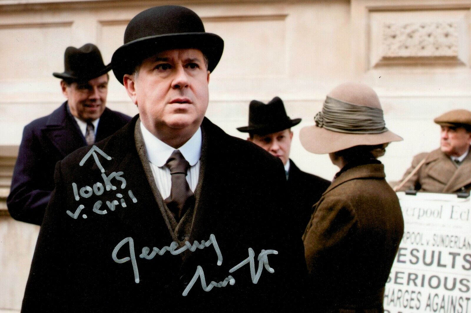 Jeremy Swift Signed 6x4 Photo Poster painting Downton Abbey The Durrells Genuine Autograph + COA