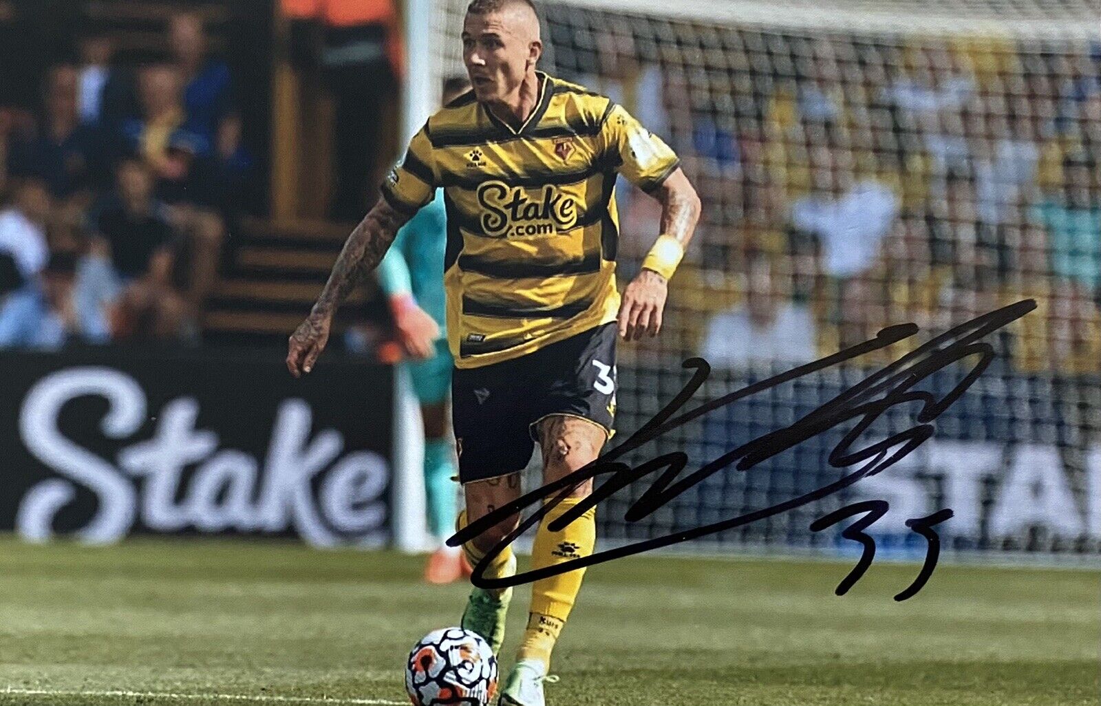 Juraj Kucka Genuine Hand Signed Watford 6X4 Photo Poster painting 2