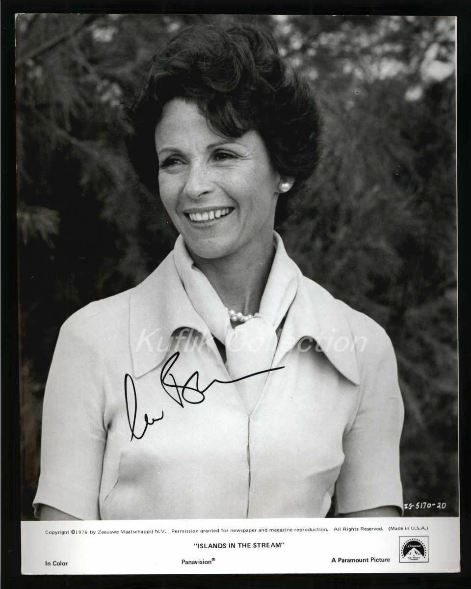 Claire Bloom - Signed Autograph Movie Still - Islands in the Stream