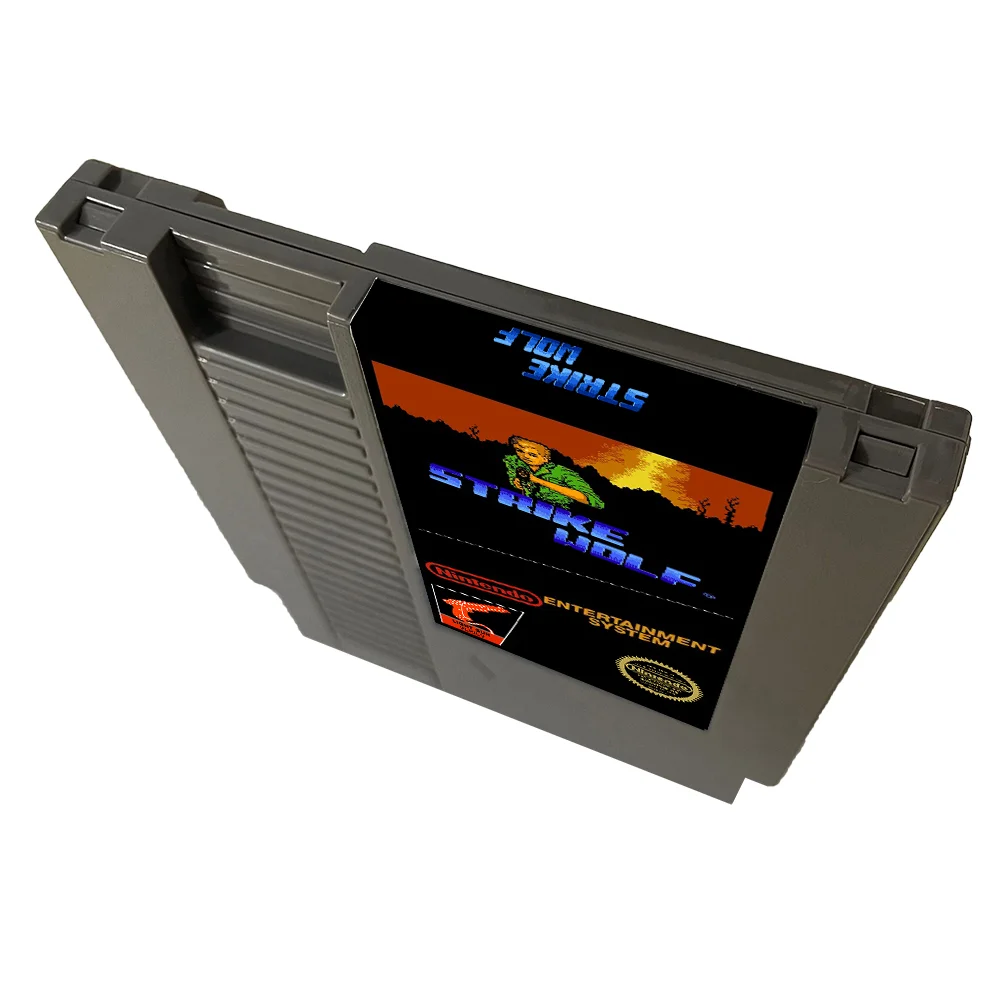 Strike Wolf NES For Nintendo Entertainment System Console - 8 Bit Game Cartridge