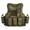 1000D Oxford Cloth Body Armor Plate Carrier Camouflage Military Tactical Vest 