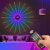 RGBIC Feu D'artifice LED Bande Lumi&egrave;res, Bluetooth APP Contr&ocirc;le Musique Son Synchronisation 
