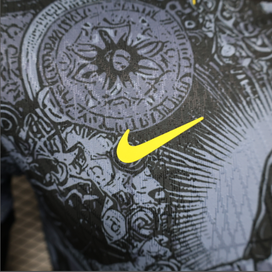 2024 Brazil Special Edition Black Player Version Football T-Shirt Thai Quality