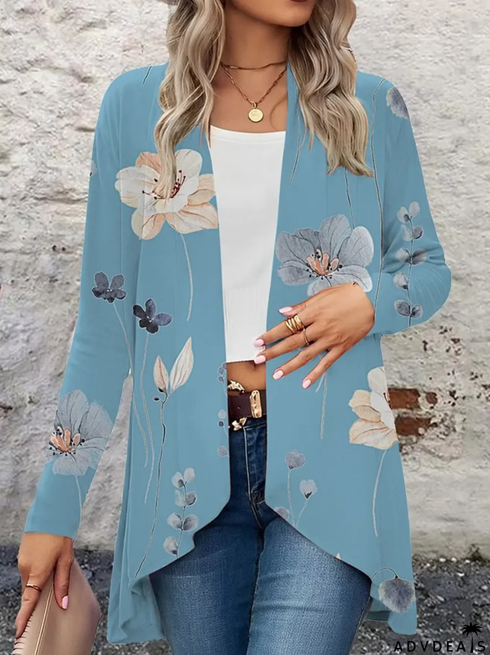 Casual Floral Kimono