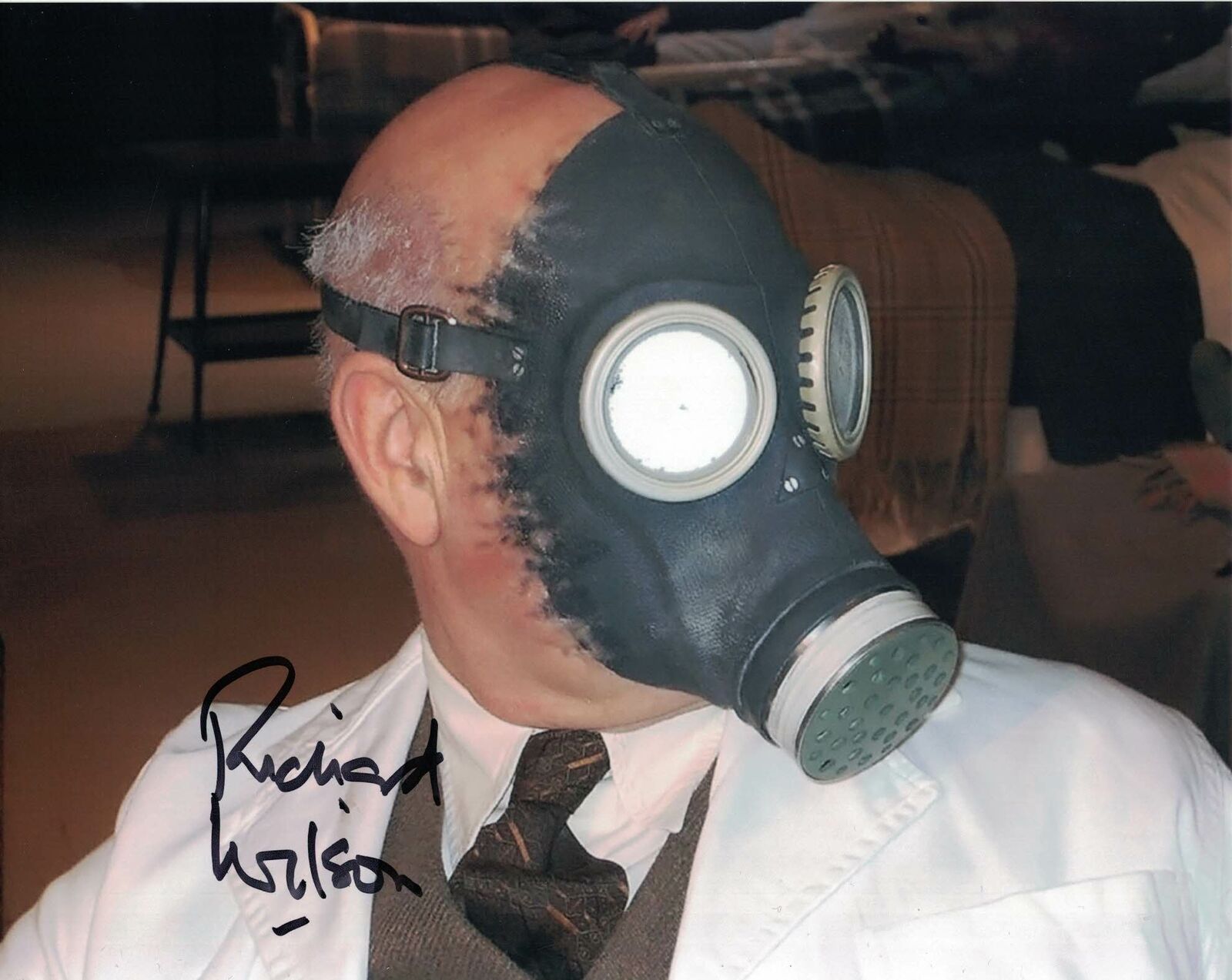 RICHARD WILSON - Dr Constantine in Doctor Who - hand signed 10 x 8 Photo Poster painting