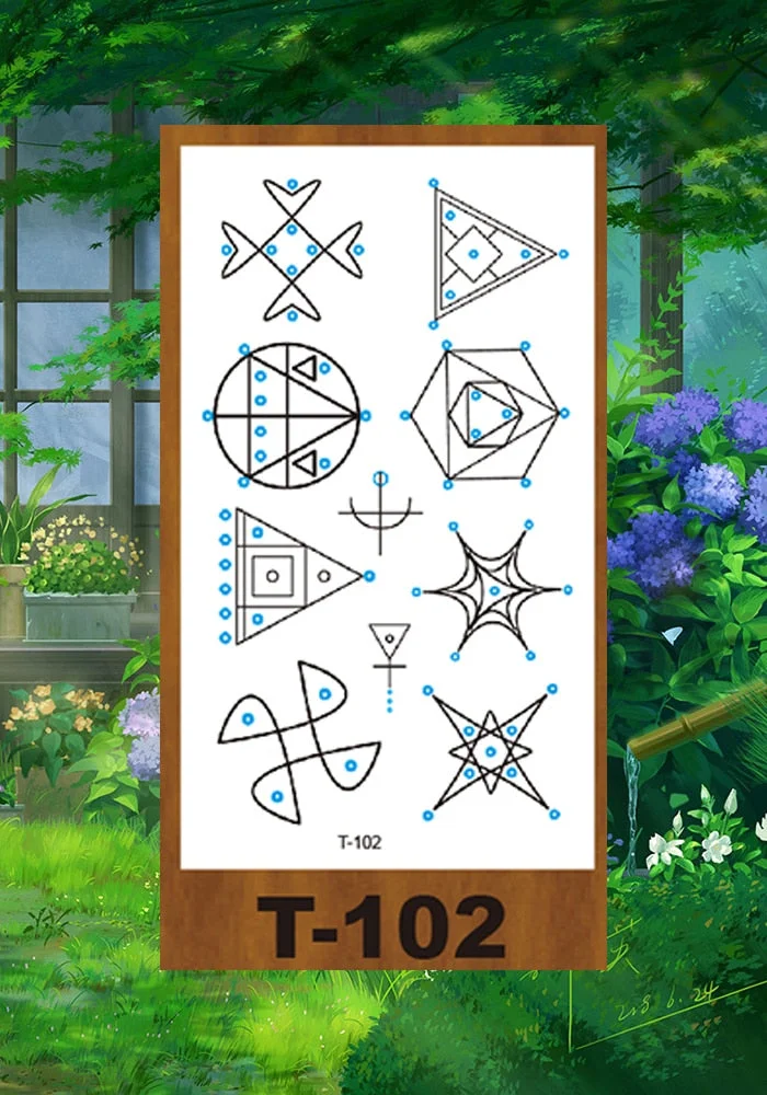 Drop Shipping Small Temporary Tattoo Sticker Small Pattern Rose Flower Owl Swallow Girl Kid Arm Abdomen Neck Ankles Art Tatoo