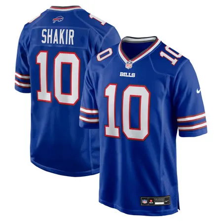 Youth Buffalo Bills #10 Khalil Shakir Nike Royal Game Jersey