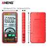 Portable Multimeter Auto Range 6000 Counts Capacitor Tester for Ohm Hz (Red)