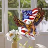 Diamond Painting Acrylic American Eagle Hanging Pendant