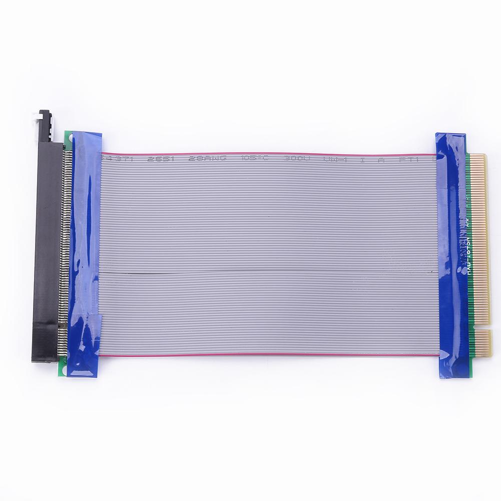 

1pc 15cm PCI Express PCI-E 16X Riser Card Extender Flexible Extension Cable, 501 Original