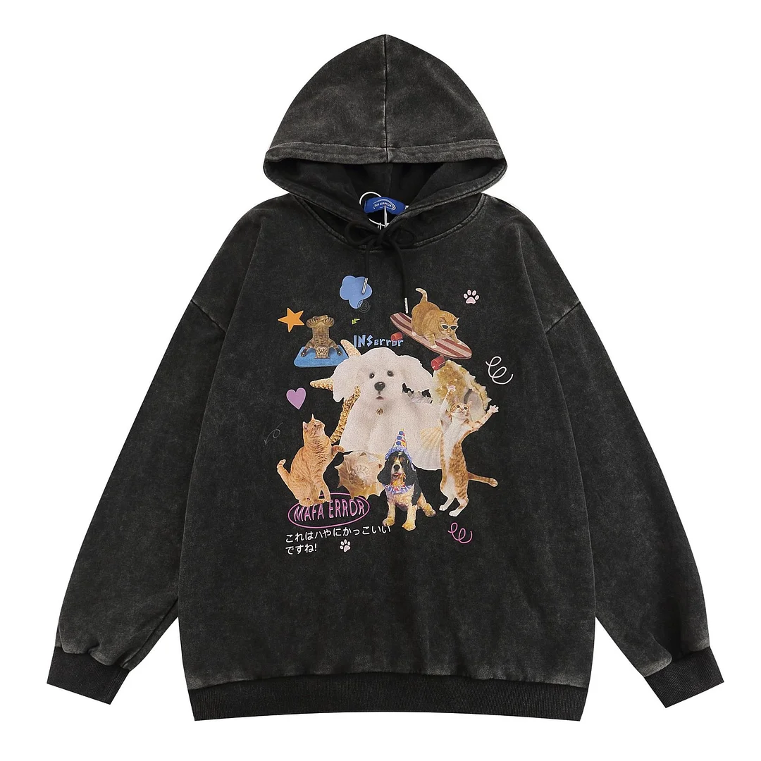 American Retro Sweatshirt、、URBENIE