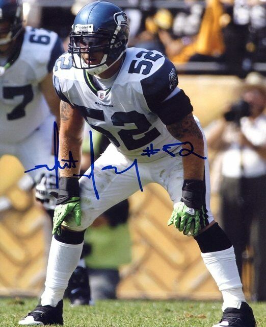 Matt McCoy Seattle Seahawks Autographed Signed 8x10 Photo Poster painting CFS Holo COA