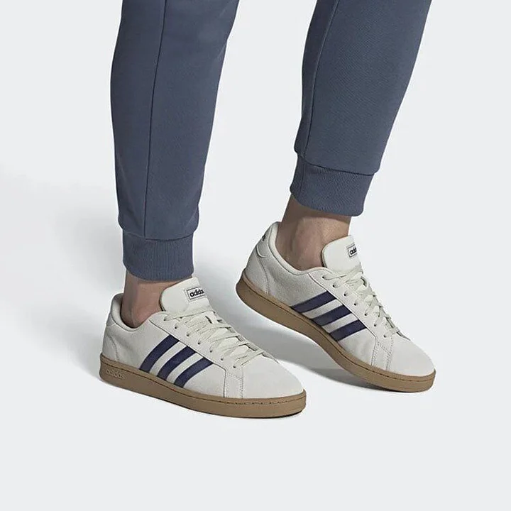 Adidas Neo GRAND COURT Anti-Slip Wear-Resistant Low-Top