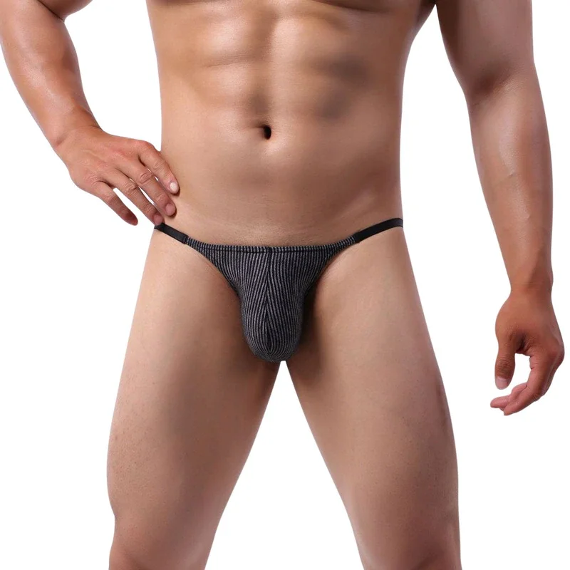 Billionm Puimentiua Men Sexy Briefs 2022 Panties Thin Strip Underwear Fashion Solid Lenceria Thongs Seamless Elastic Low Waist Lingerie