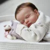 20" Reborn Lifelike Asleep Baby Girl Karidie Cloth Body Reborn Doll Set with Heartbeat - RBBI-Myrebornbabydoll&reg; Myrebornbabydoll&reg;