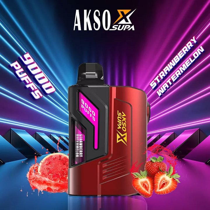 HCigar AKSO SUPAX 9000 Puffs Pod Device Vape Wholesale