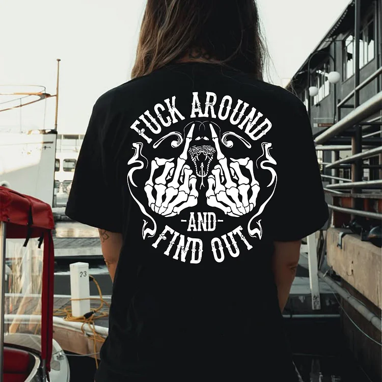 Custom Year Fuck Around & Find Out Double-Sided Gen X T-shirt/Sweatshirt