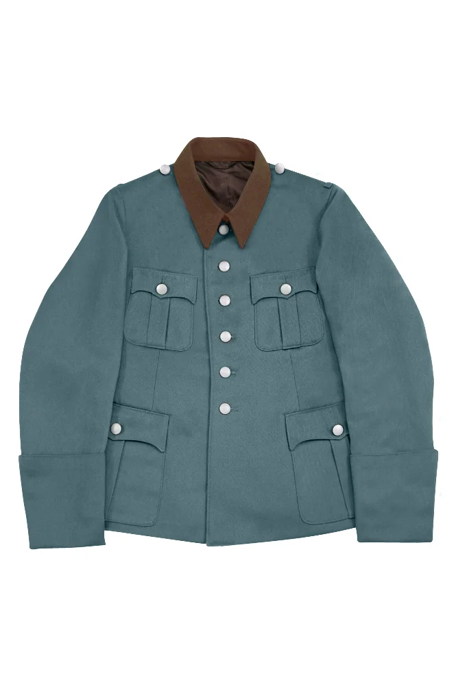   Polizei German Gendarmerie General Officer Gabardine Service Tunic Jacket 6 Buttons German-Uniform