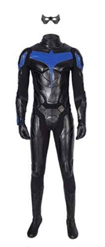 young justice s2 nightwing uniform jumpsuit cosplay costume