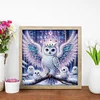 Diamond Painting-DIY Crystal Rhinestone Owl
