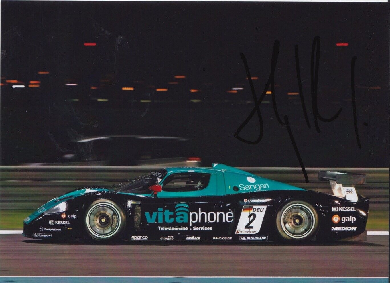 Miguel Ramos Hand Signed 7x5 Photo Poster painting - FIA GT Championship 12.