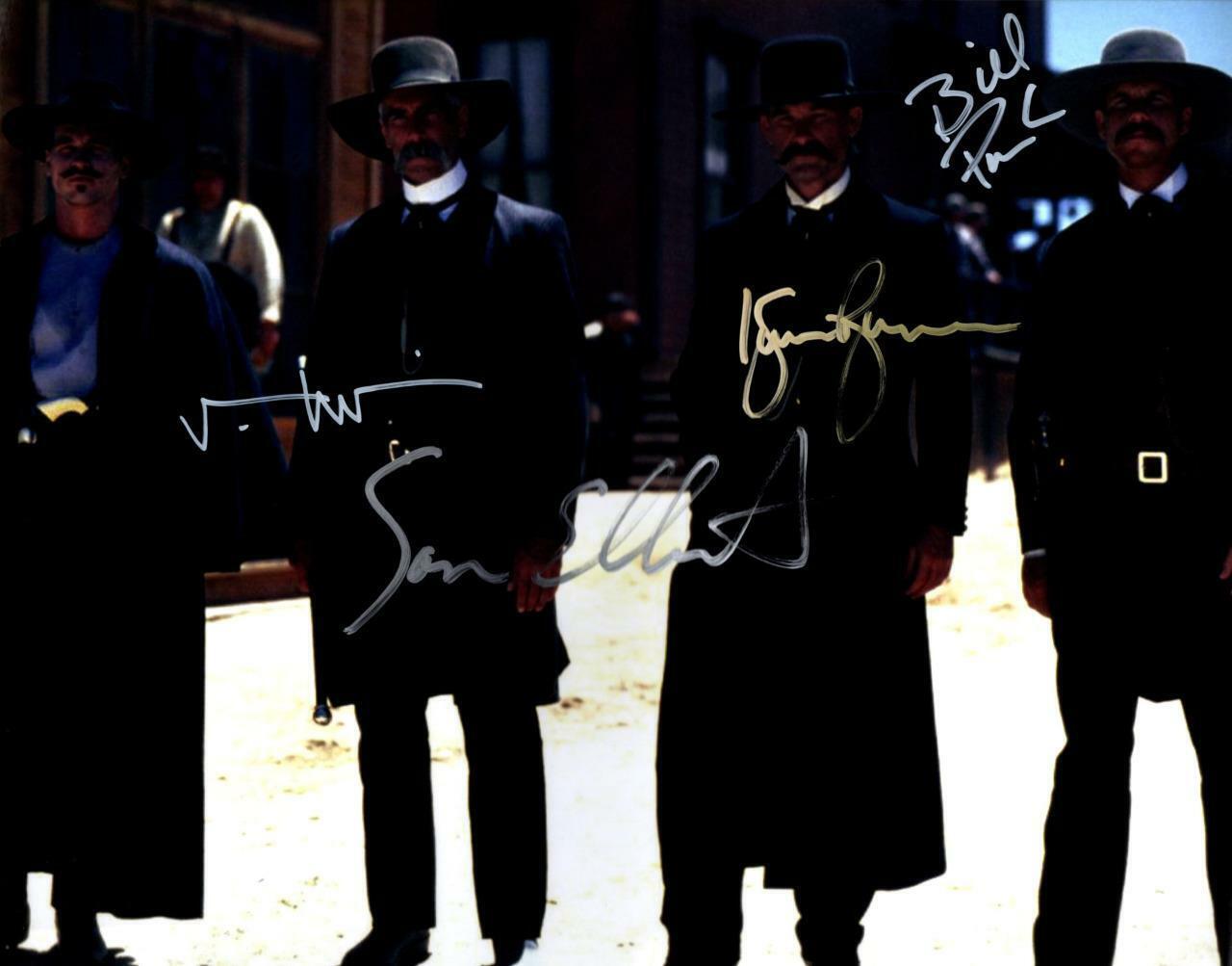 Val Kilmer Elliot Russell Paxton Tombstone Signed 11x14 Autograph Photo Poster painting with COA