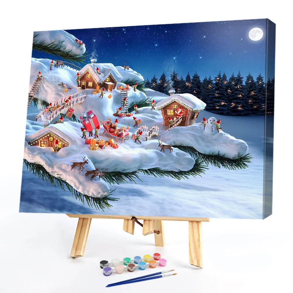 Santa Claus - Paint By Numbers(50*40CM)