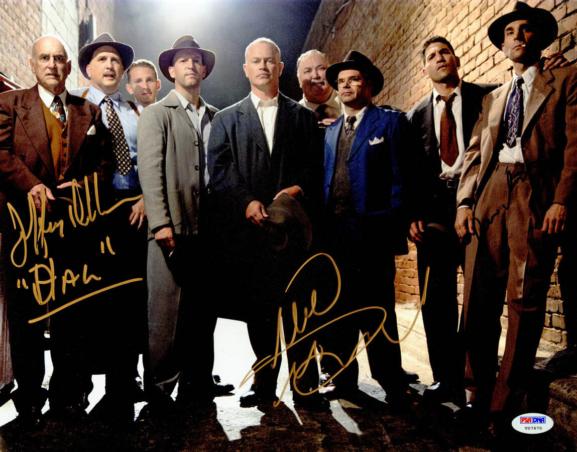 MOB CITY CAST MULTI SIGNED 11x14 Photo Poster painting +3 FULL LETTER PSA/DNA AUTOGRAPHED