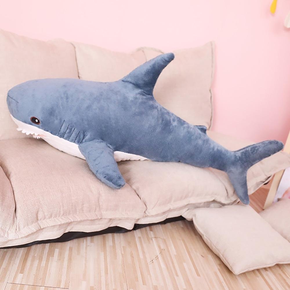 Big Size Shark Plush Stuffed Toy Soft Pillow