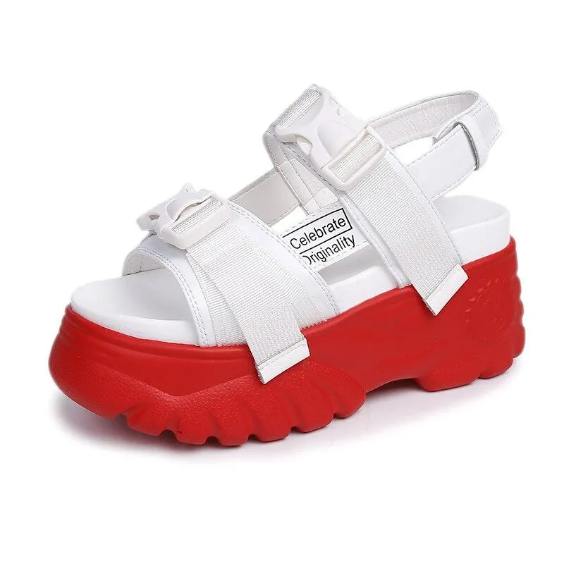 Summer Casual Sandals Women Ladies Platform Beach Shoes Fashion Platform Sandals Chunky Sandals For Women Sandalias de Mujer