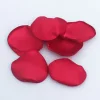 Artificial Burn Edge Silky Rose Petal Wedding Event Decor Scatter Flowers