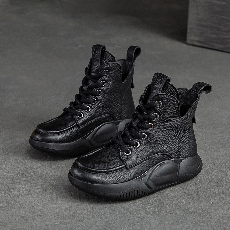 Women's High Top Thick Sole Martin Boots